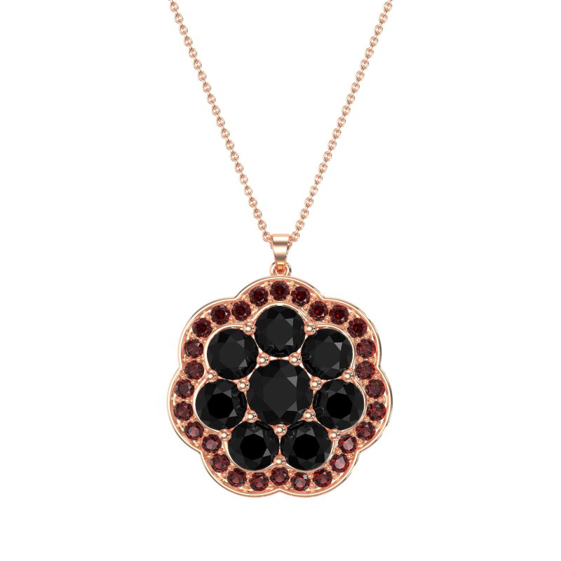 Flower Halo Necklace