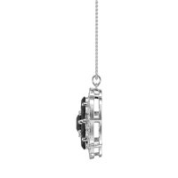 Flower Halo Necklace