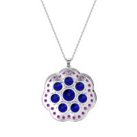 Flower Halo Necklace
