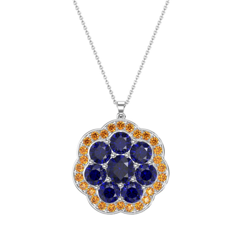 Flower Halo Necklace