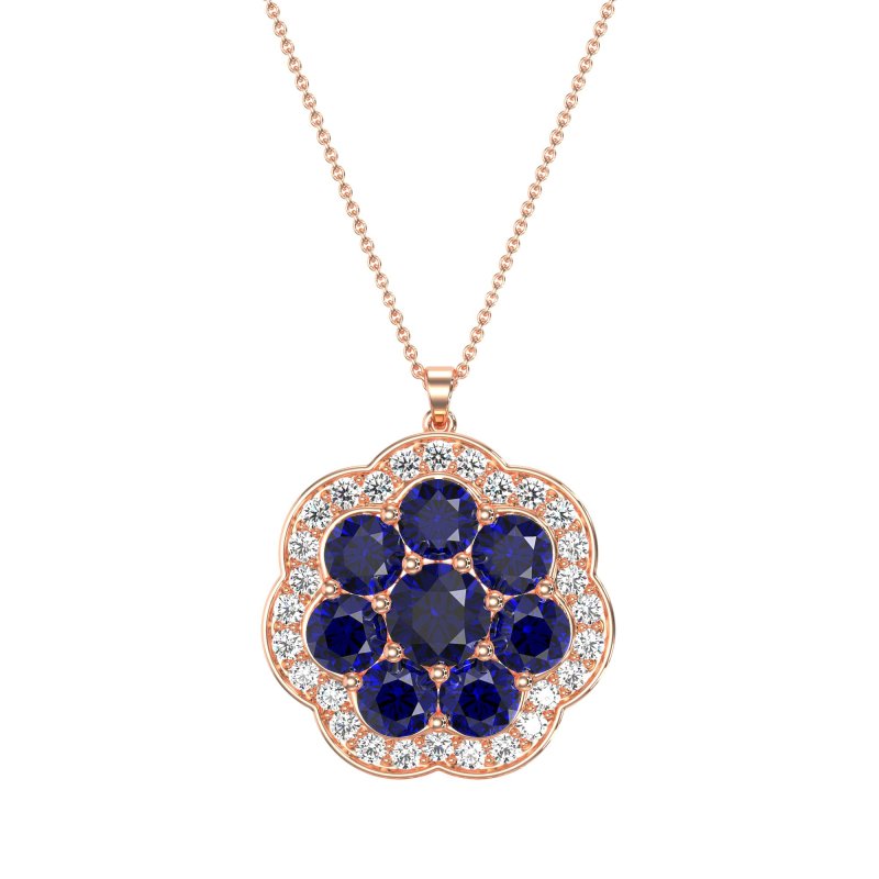 Flower Halo Necklace