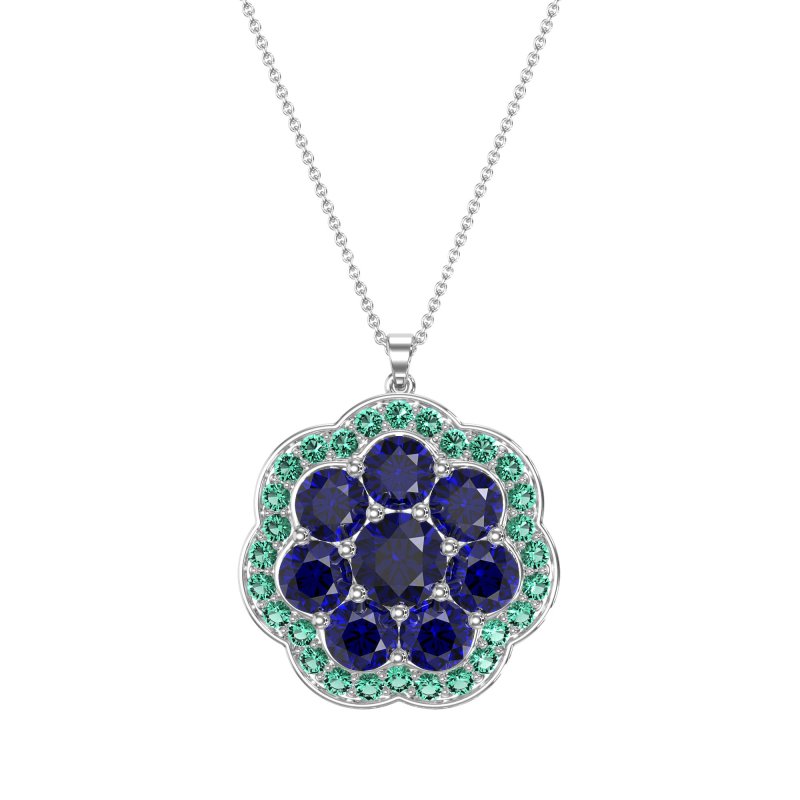 Flower Halo Necklace