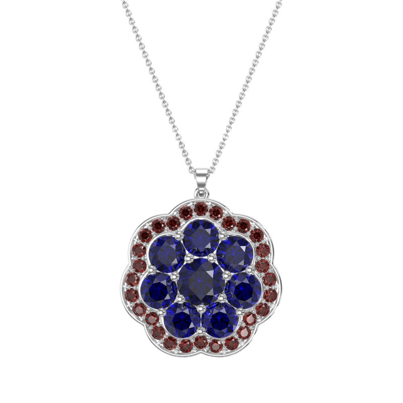 Flower Halo Necklace