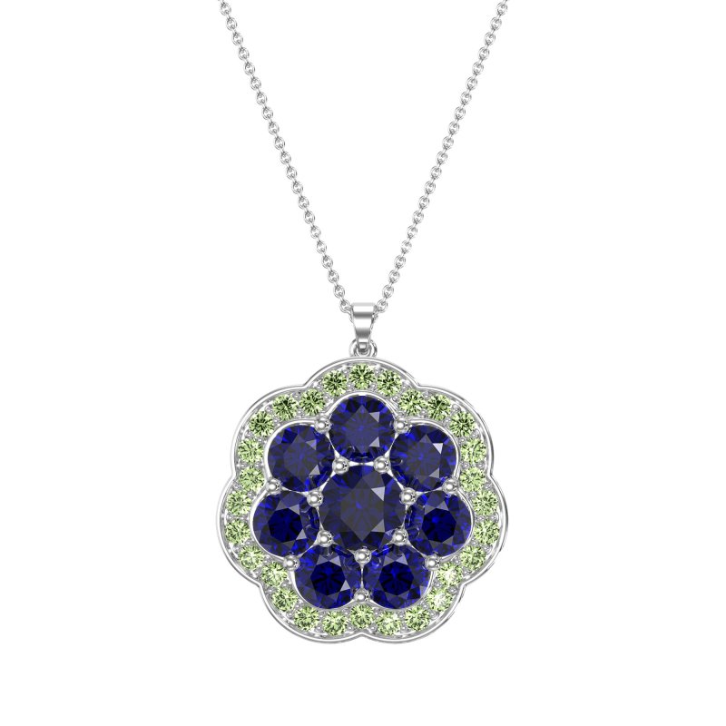 Flower Halo Necklace