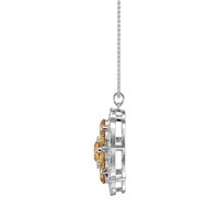 Flower Halo Necklace