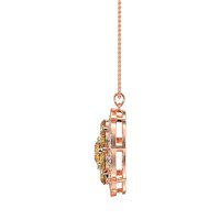 Flower Halo Necklace