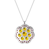 Flower Halo Necklace