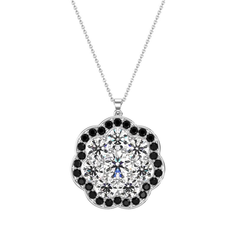 Flower Halo Necklace