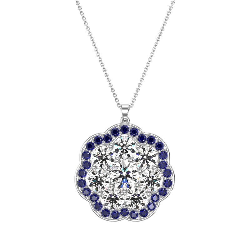 Flower Halo Necklace