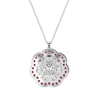 Flower Halo Necklace