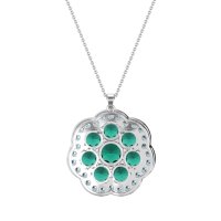 Flower Halo Necklace