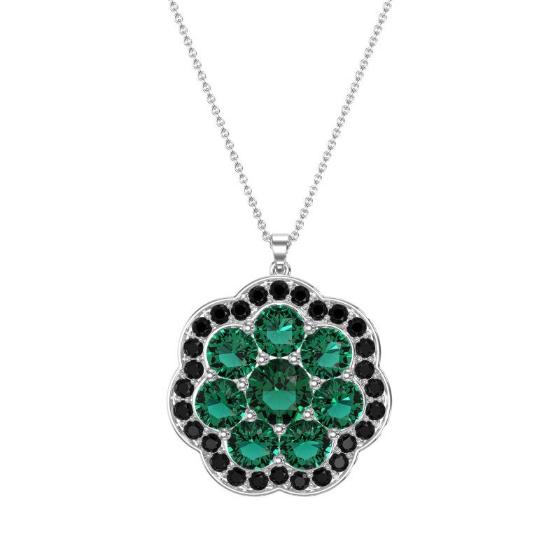 Flower Halo Necklace