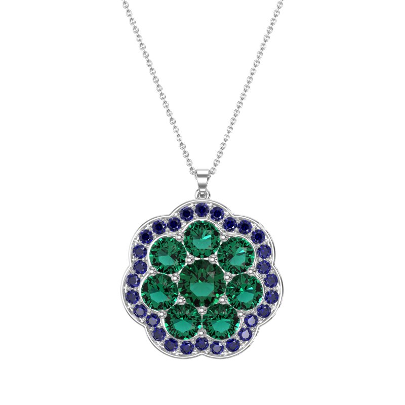 Flower Halo Necklace