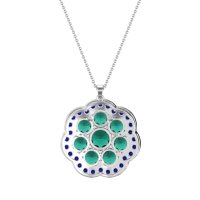 Flower Halo Necklace
