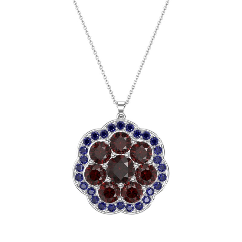 Flower Halo Necklace