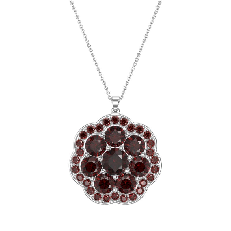 Flower Halo Necklace