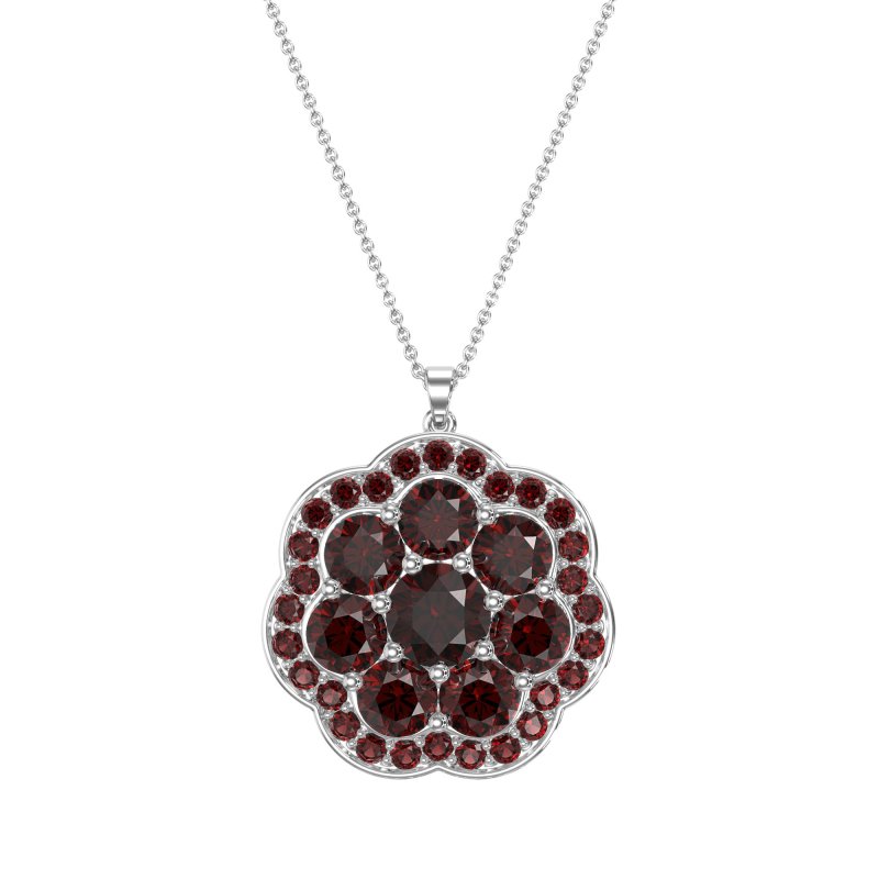 Flower Halo Necklace