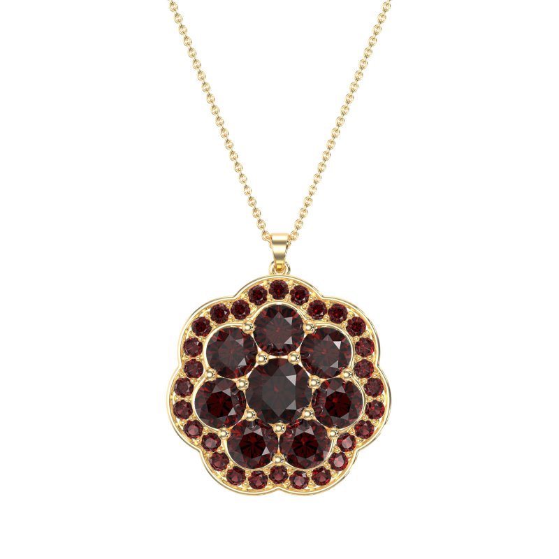Flower Halo Necklace