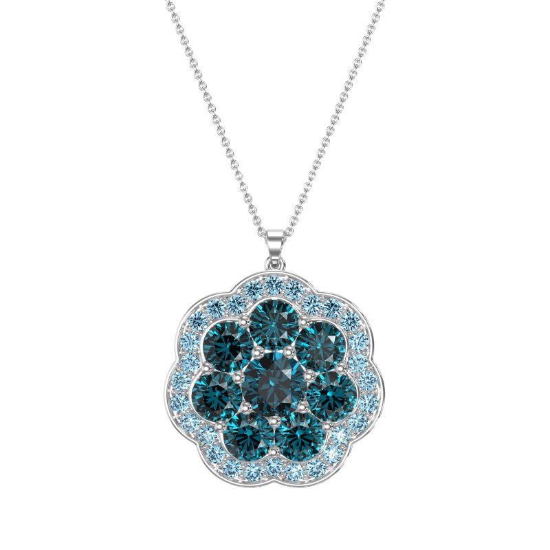 Flower Halo Necklace