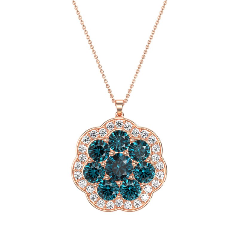 Flower Halo Necklace