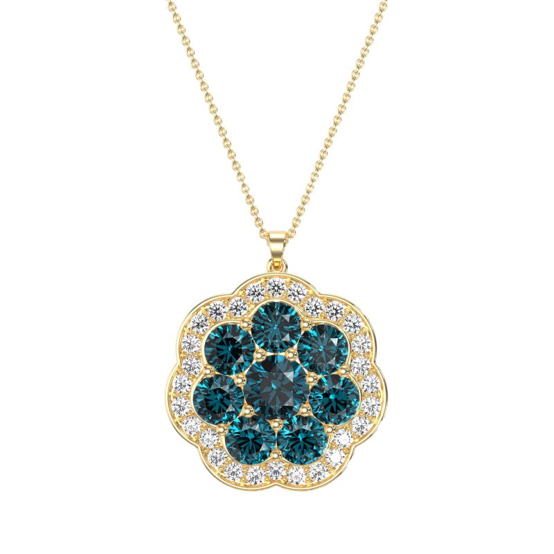 Flower Halo Necklace