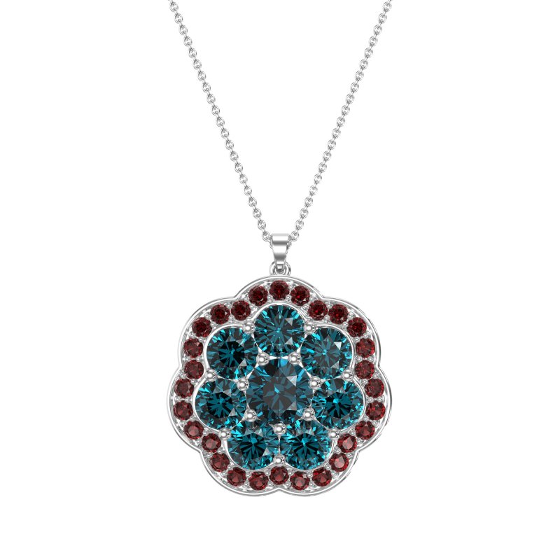 Flower Halo Necklace