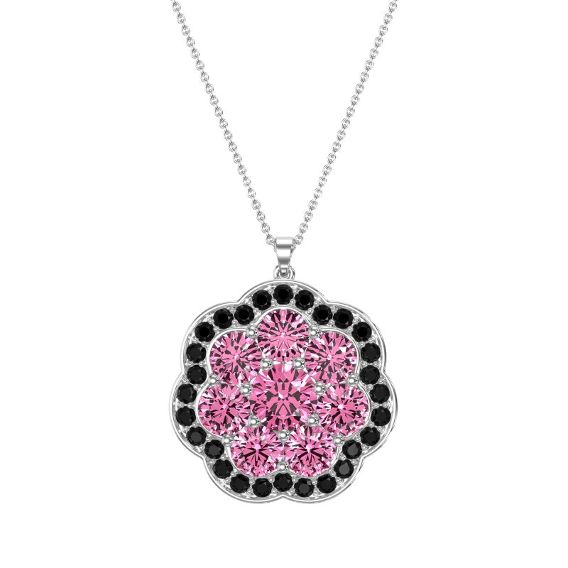 Flower Halo Necklace