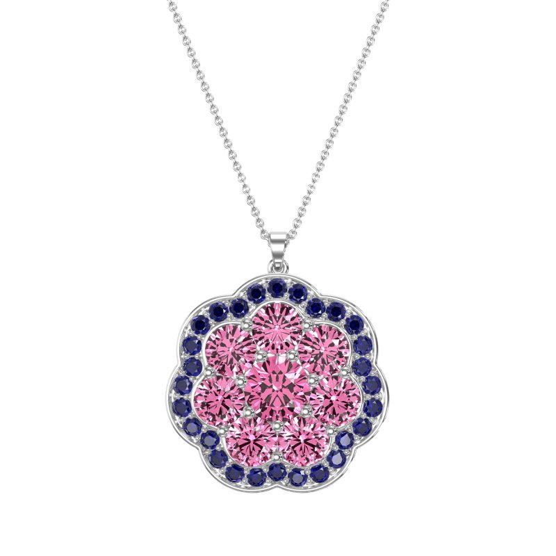 Flower Halo Necklace