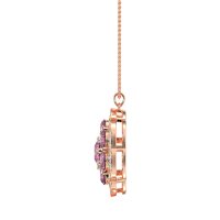 Flower Halo Necklace