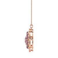 Flower Halo Necklace