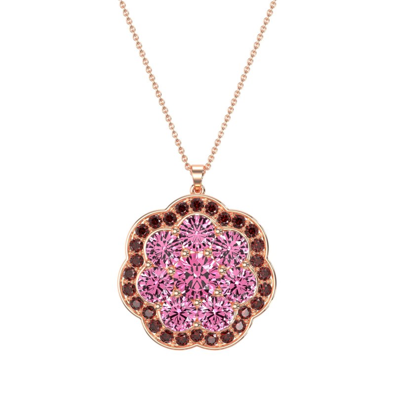Flower Halo Necklace