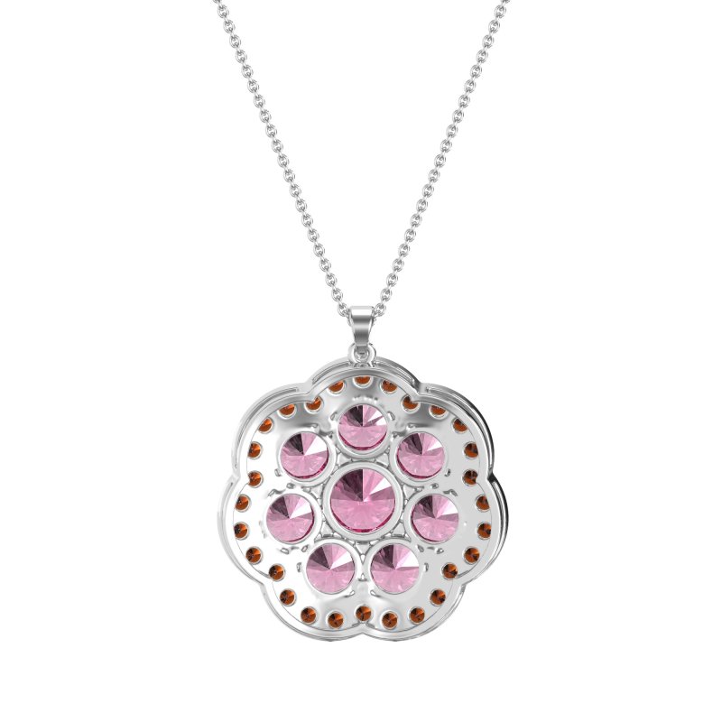 Flower Halo Necklace
