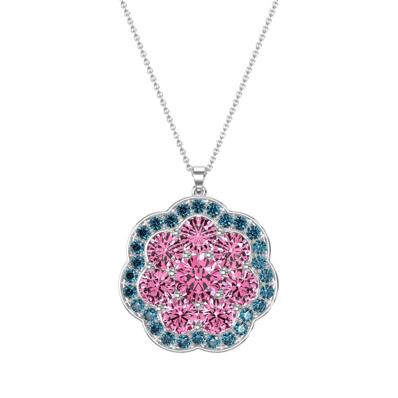 Flower Halo Necklace