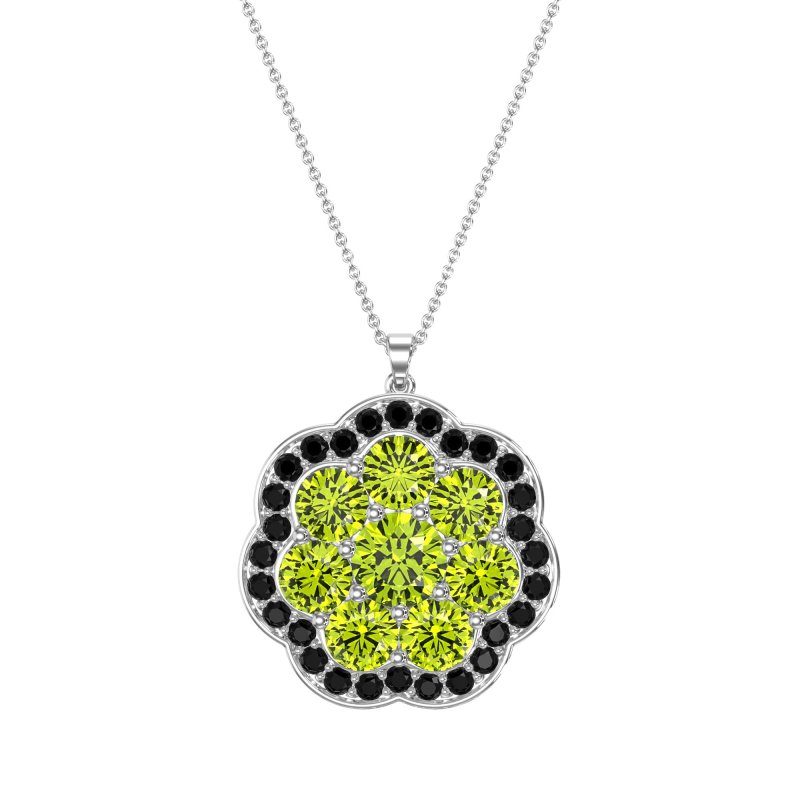 Flower Halo Necklace