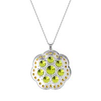 Flower Halo Necklace