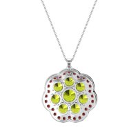 Flower Halo Necklace