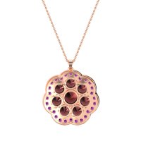 Flower Halo Necklace