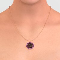 Flower Halo Necklace