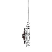 Flower Halo Necklace