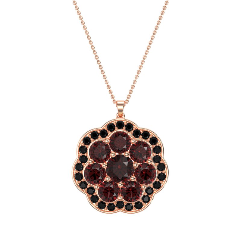Flower Halo Necklace
