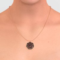 Flower Halo Necklace