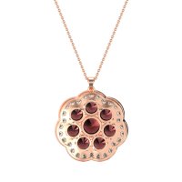 Flower Halo Necklace