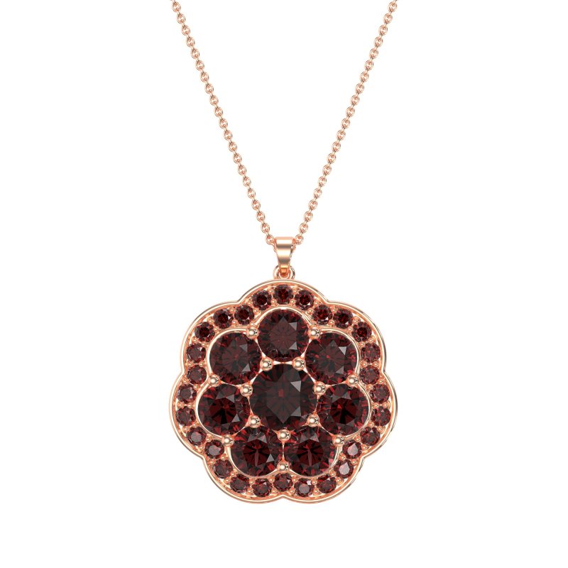 Flower Halo Necklace