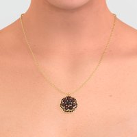 Flower Halo Necklace
