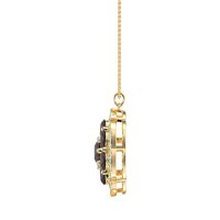 Flower Halo Necklace