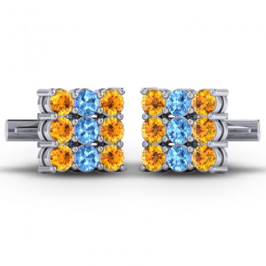 Navati Gemstone Cufflinks