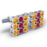 Navati Gemstone Cufflinks