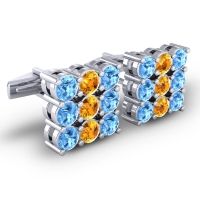 Navati Gemstone Cufflinks