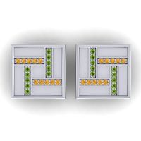 Vyajana Gemstone Cufflinks