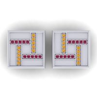 Vyajana Gemstone Cufflinks